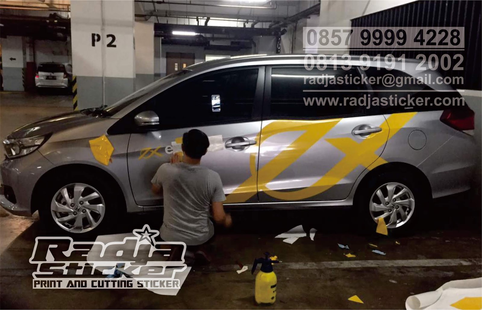 Wrapping Mobil Honda Mobilio Wrapping Mobil Tempat Wrapping