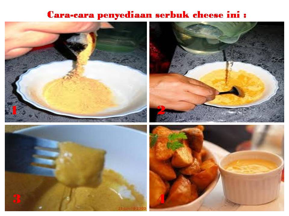 Anis Store: Cara2 penyediaan serbuk cheese