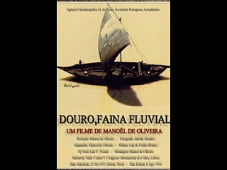 Cartaz do filme Douro Faina Fluvial de Manoel de Oliveira