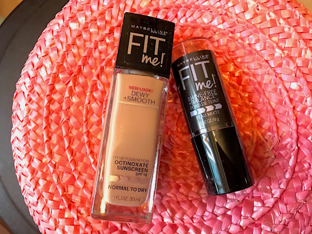 >> 乾女油女看過來＊Maybelline New York Fit Me 水潤柔滑粉底液及抗油光粉底筆