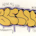 Yellow Graffiti Letters "Blink Battle" Paper