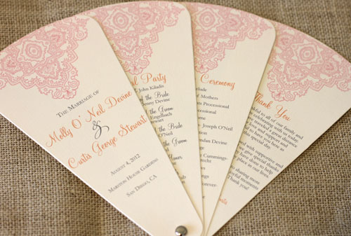 Wedding Program Design