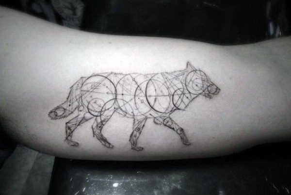 Tatuagem de Lobo - 98 ideias para se inspirar