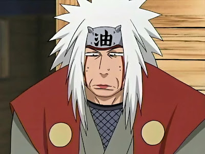 Jiraya look sad