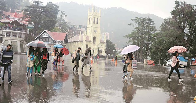  हिमाचल: 10 जिलों के लिए जारी किया गया येलो अलर्ट; बारिश-बर्फबारी की चेतावनी