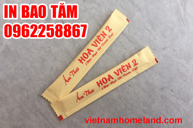 Nhà sản xuất bao tăm in logo thương hiệu riêng, chất lượng đảm bảo