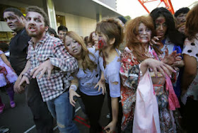 Japan Halloween Zombies