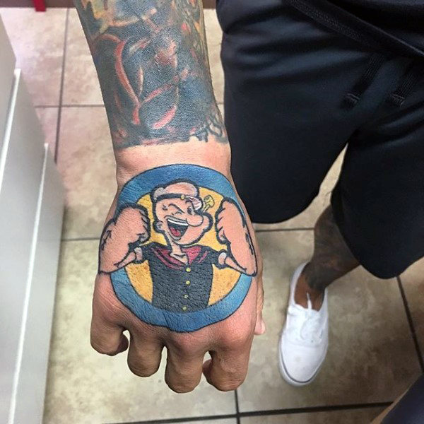 60 incríveis tatuagens do Popeye - Veja e inspire-se!