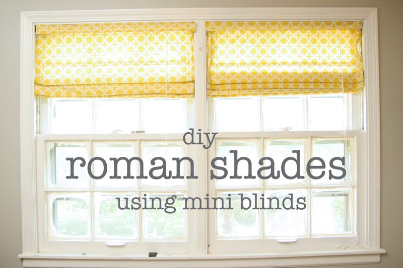 365 DAYS TO SIMPLICITY: EASY NO SEW ROMAN SHADES