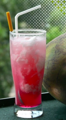 resep es kelapa  dan cara membuat Laura Butrague o