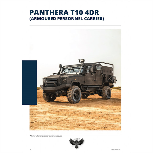 Armoured Vehicle - MSPV Panthera T10 4DR