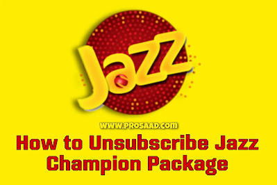 Jazz Champion Package Unsubscribe Code