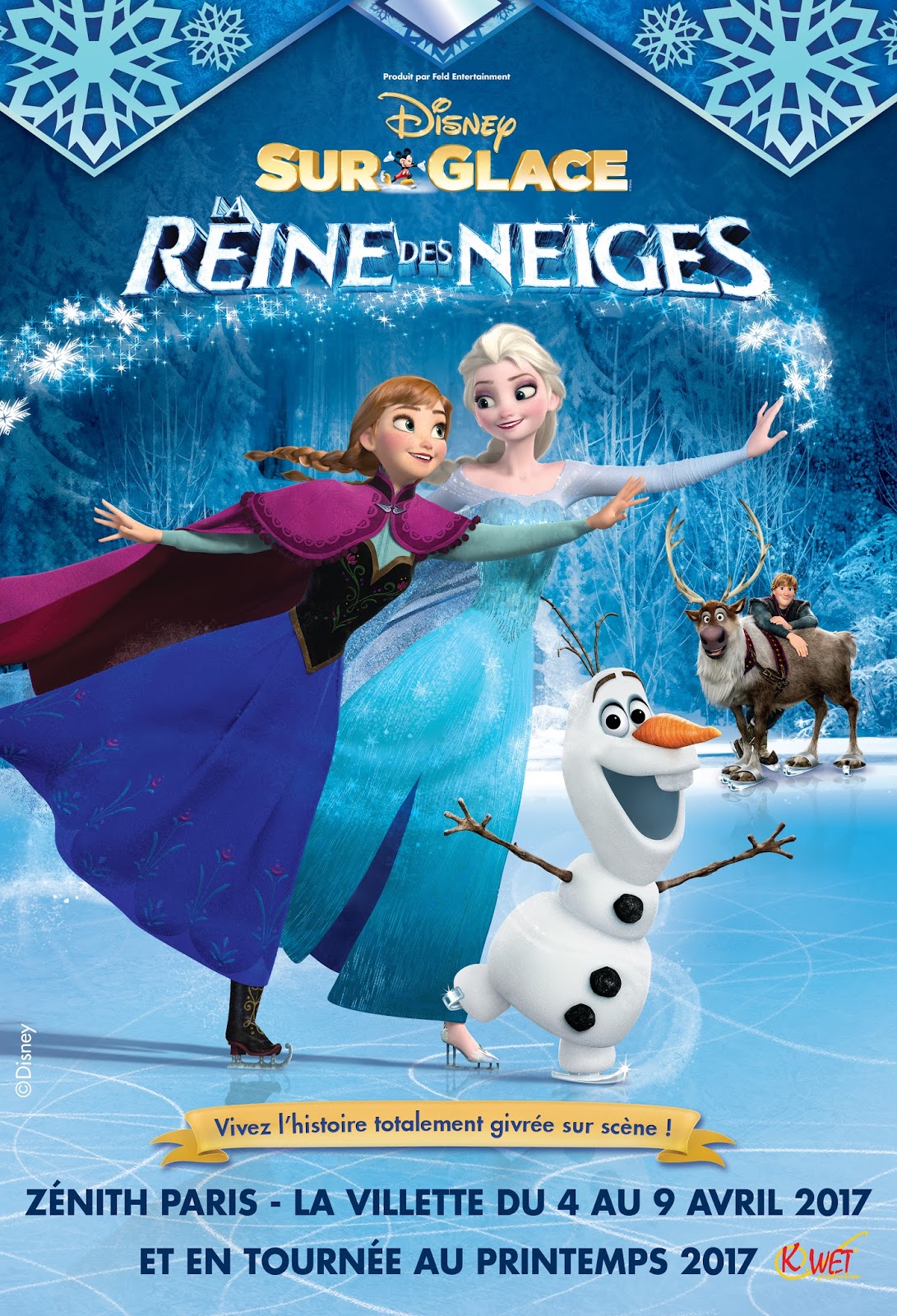  Disney  sur glace la  reine  des neiges  Julesetmoa