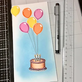 Sunny Studio Stamps: Make A Wish Birthday Balloon Birthday Card by Angelica Conrad 