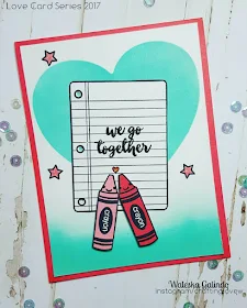 Sunny Studio Stamps: School Time and Mug Hugs We Go Together card by Waleska Galindo