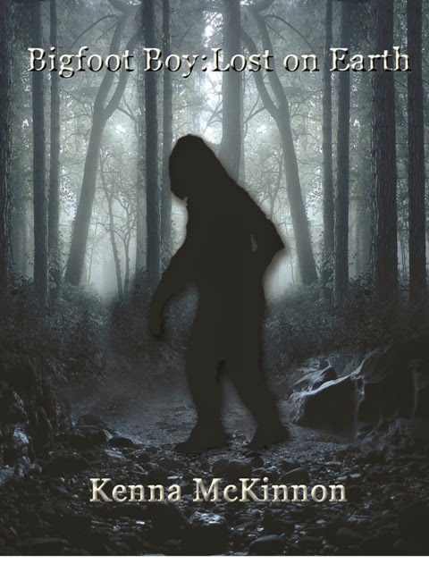 http://www.amazon.com/Bigfoot-Boy-Earth-Kenna-McKinnon-ebook/dp/B00GRIAF0Y/ref=sr_1_1?s=digital-text&ie=UTF8&qid=1400629676&sr=1-1&keywords=bigfoot+boy+lost+on+earth