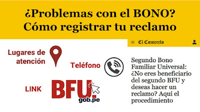 ¿Problemas con el Bono Familiar Universal? LINK y Centros de Atencion para inscribir de tu caso