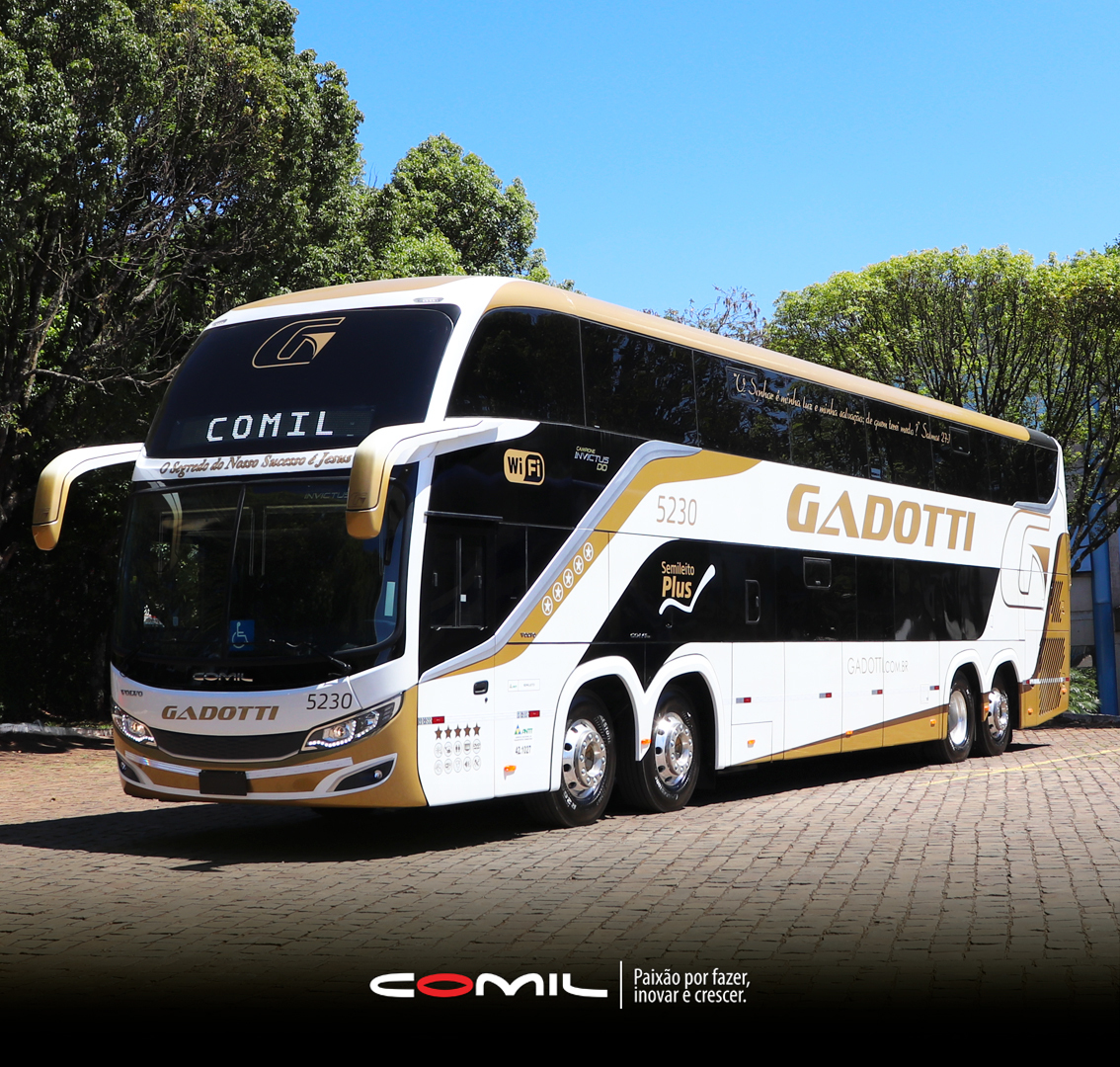 Comil Campione Invictus DD 2023 Volvo Gadotti Turismo