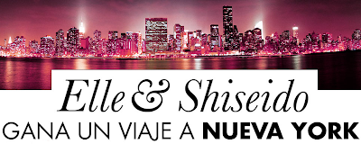premios viaje doble a Nueva York promocion Revista Elle y shiseido España 2011