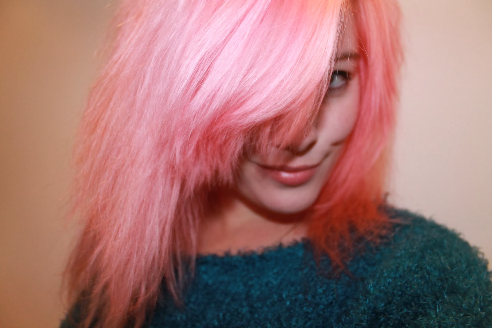 BLEACH London - Awkward Peach Hair Dye review.