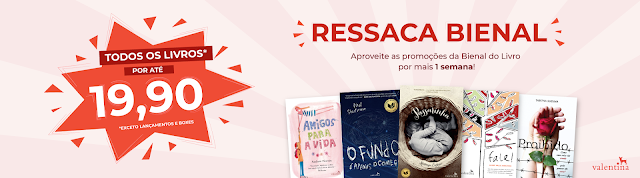 Editora Valentina: promoção Ressaca Bienal!