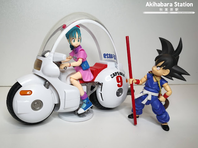 S.H.Figuarts BULMA's Motorcycle HoiPoi Capsule #9 - de Dragon Ball - Tamashii Nations