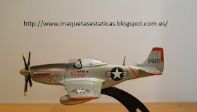 avión en miniatura Italeri 1:100 P-51 Mustang