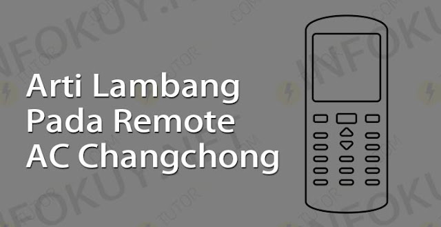 arti lambang pada remote ac changhong