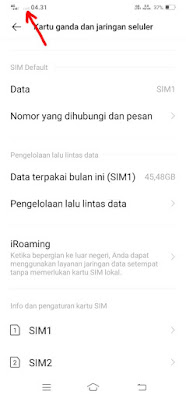 Masalah sinyal hilang setelah update Android 11