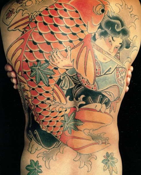 tattoo japan fish