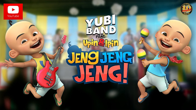 Layan Lirik Lagu Upin & Ipin Jeng, Jeng, Jeng - Yubi Band (OST Upin Ipin Jeng, Jeng, Jeng)