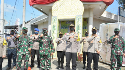 Ke Losari Cirebon, Pangdam III/Siliwangi Bersama Kapolda Cek Jalur Lalu Lintas Dan Tinjau Posko Pospam