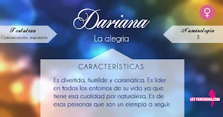 significado del nombre dariana