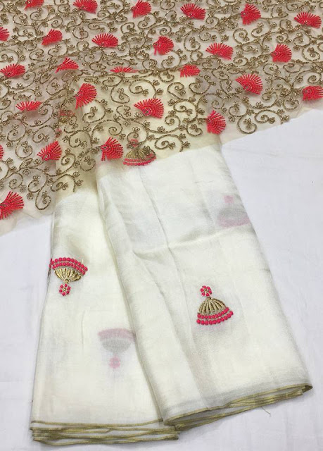 Lenin Georgette Sarees 