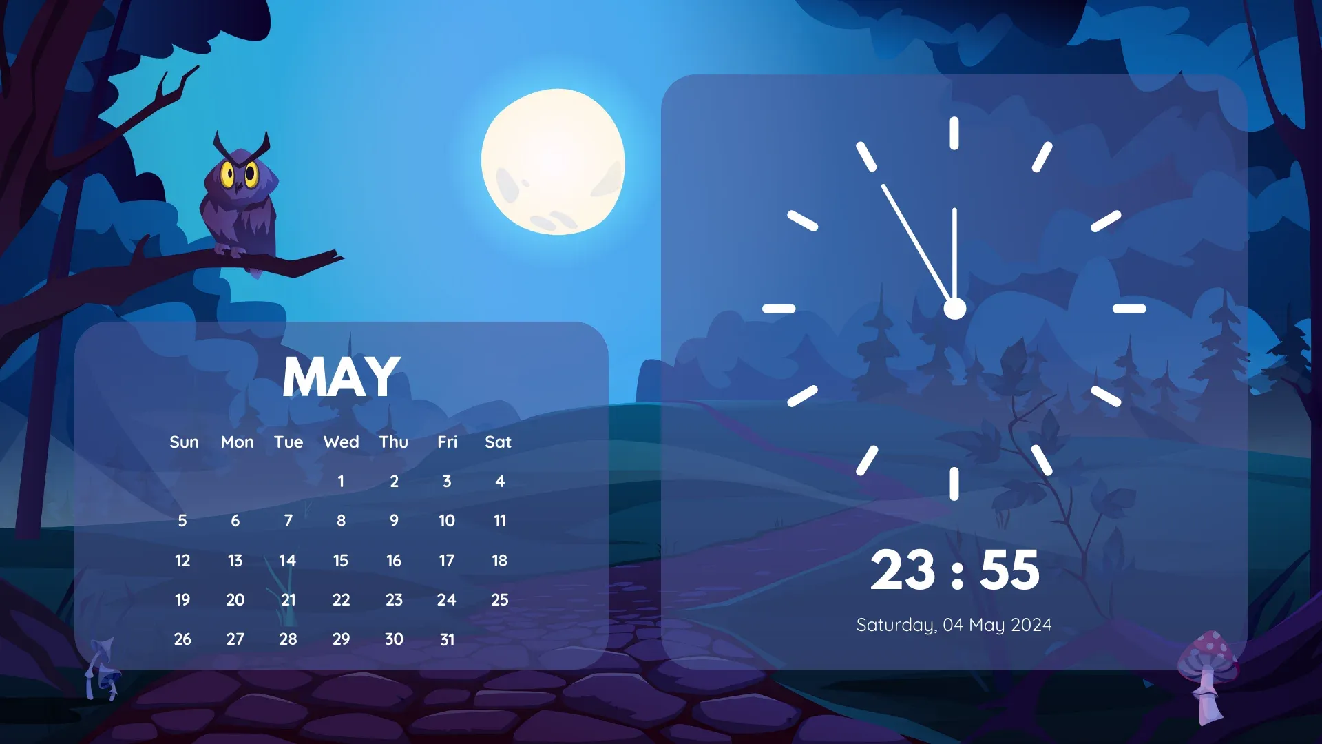 May 2024 Special Calendar Wallpaper