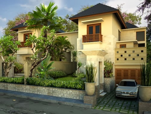 Arsitektur Rumah  Bali  sebagai Rumah  Hunian Desain  Rumah  Unik