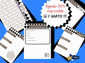 imprimible gratis agenda 2015