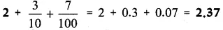 Solutions Class 4 गणित गिनतारा Chapter-13 (दशमलव)