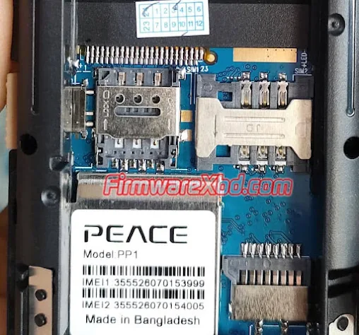 Peace PP1 Flash File MT6261 (Version 2)