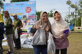KKP: Six tons of fish sold in 30 minutes at "Fish Eid" bazaar