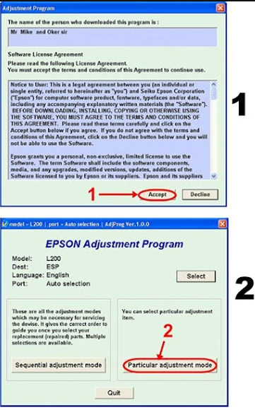 Free Download Resetter Epson L100 ~ DaryCrack