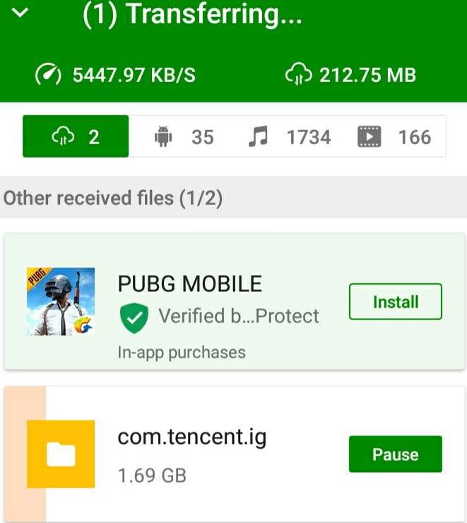 Xender se PubG kaise le - Install [share] PubG mobile ... - 