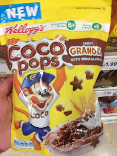 Kellogg's Coco Pops Crispy Granola with Wholegrain