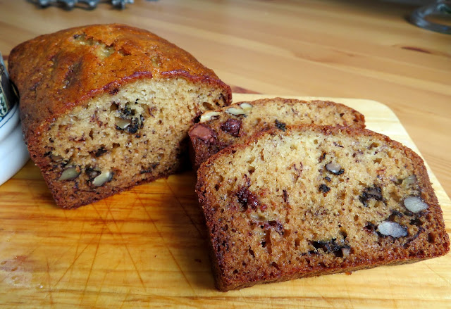 Banana Chocolate Chip Bread for Two