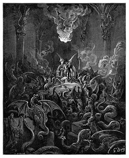 Dreadful Was the Din; Gustave Dore