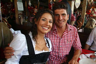 Mario Gomez Girlfriend Silvia Meichel 2013