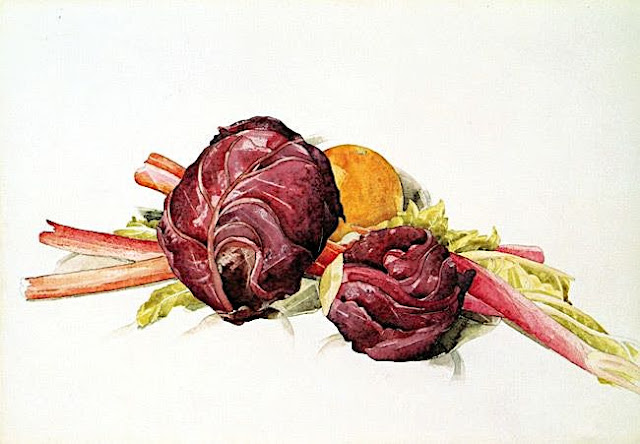 Charles Demuth (1883-1935) Red salad Aquarelle, Private collection