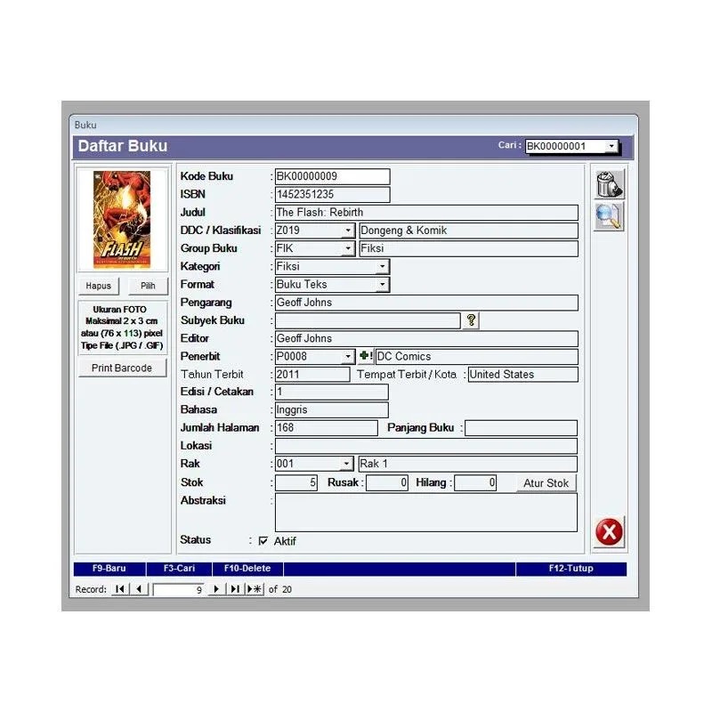 Software Perpustakaan Versi 3.0 Bemboomedia