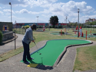 Arnold Palmer Crazy Golf course in Skegness, Lincolnshire