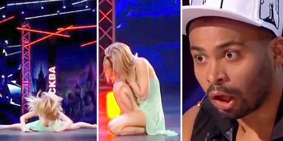 Αυτό πρέπει να πόνεσε – Ρωσίδα διαγωνιζόμενη σε talent show, έσπασε τη μύτη της την ώρα που έκανε σπαγγάτο!